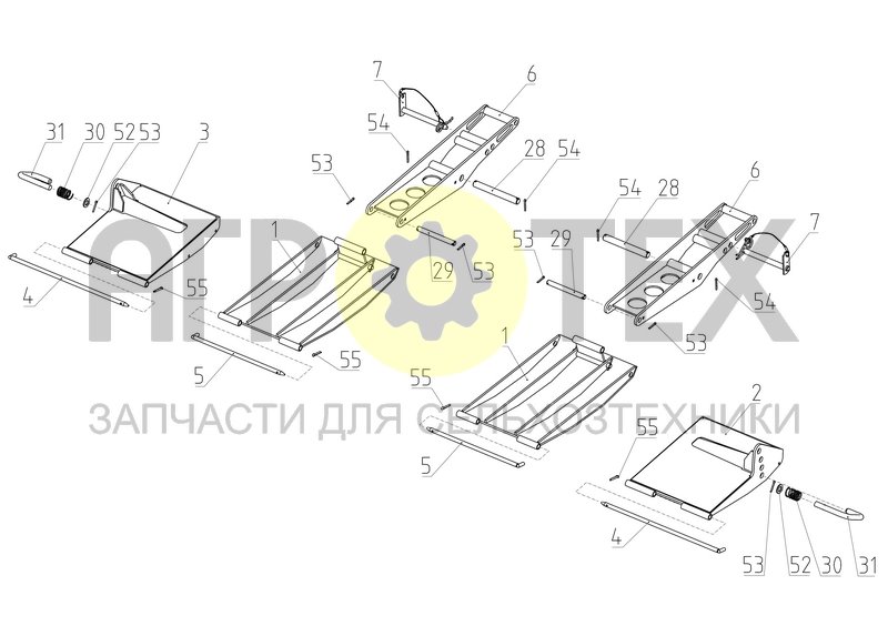 Башмаки (7-14.06.000Ф) (№7 на схеме)